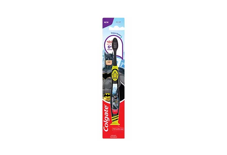 Colgate Toothbrush Manual Smiles Batman 6+ (Ultra Soft)