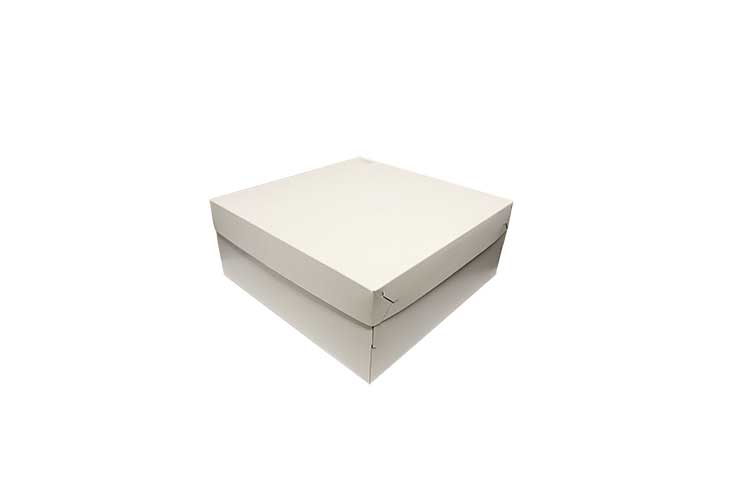 Edison Cake Box White 11" x 11" x 4.5"