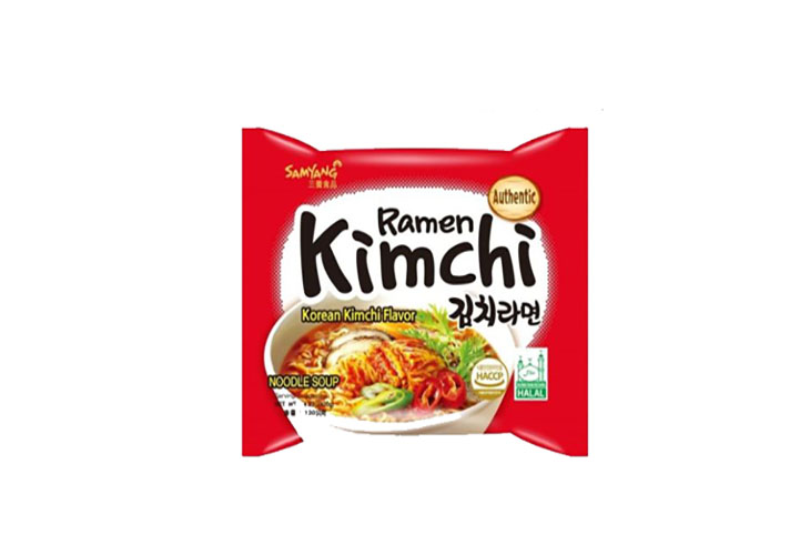 Buy Samyang Kimchi Ramen Instant Noodles, 140g x 4 