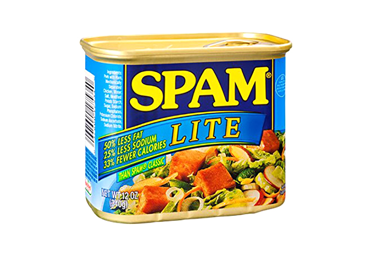 Spam Luncheon Meat Lite Eoc 12Oz