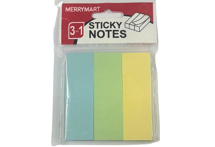 MerryMart Sticky Notes 3in1