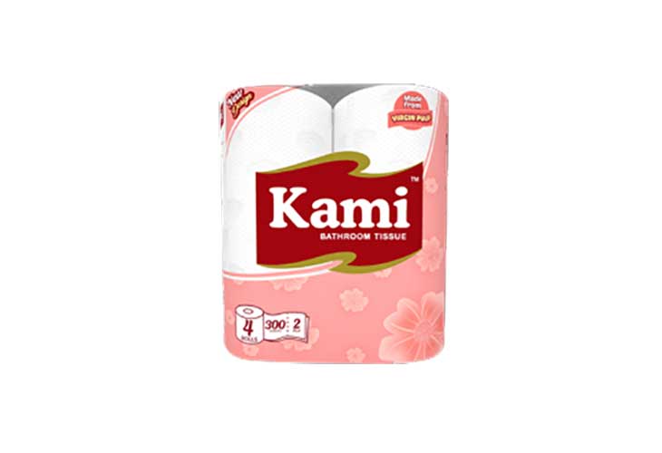 Kami Bathroom Tissue 2 Ply 150 Pulls