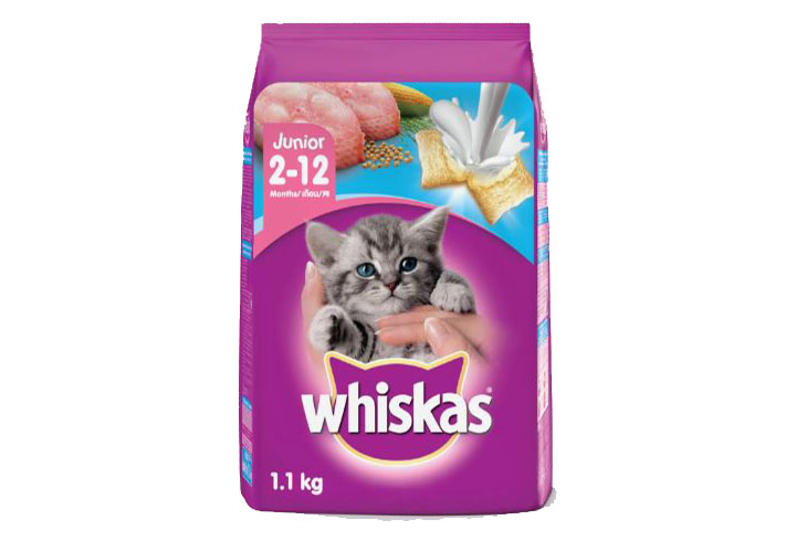 Whiskas Junior Oceanfish with Milk 1.1kg