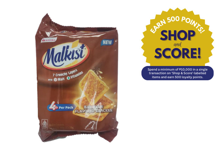 MALKIST BARBECUE 28g X 10 (Shop & Score 500!)