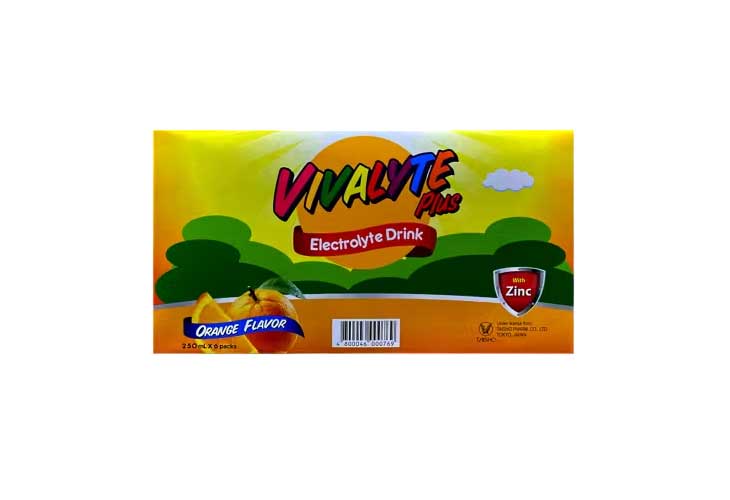 Vivalyte Plus E-Drink Orange 250ml/6s