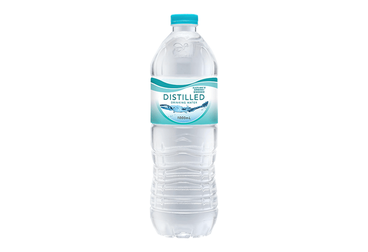 Nature's Spring Distilled Water 1L