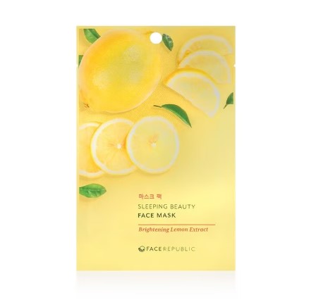 Face Republic Sleeping Beauty Face Mask Lemon 23g