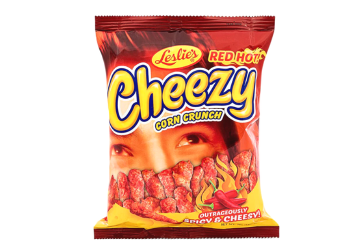Cheezy Corn Crunch Red Hot 70g