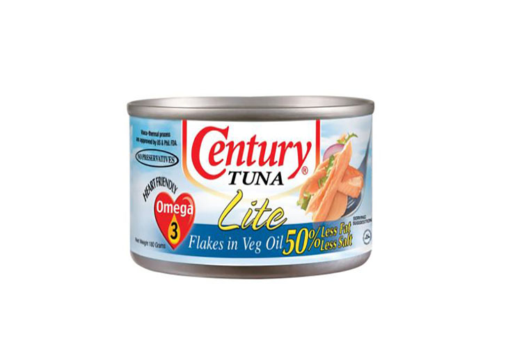 Century Tuna Flakes In Veg Oil Lite 180g