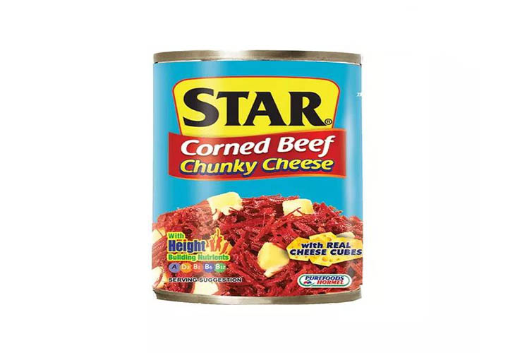 PF Star Corned Beef Chunky Cheese 260g