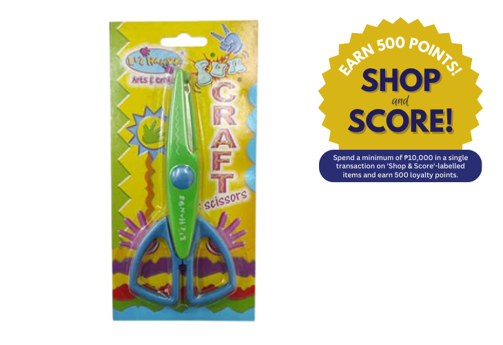 Li'l Hands Fun Craft Scissors #2 Zigzag Cuts (Shop & Score 500!)