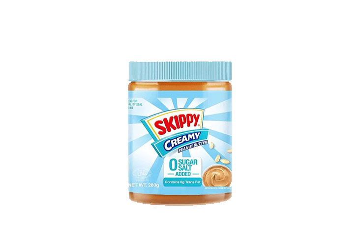 Skippy Peanut Butter No Sugar No Salt 280g