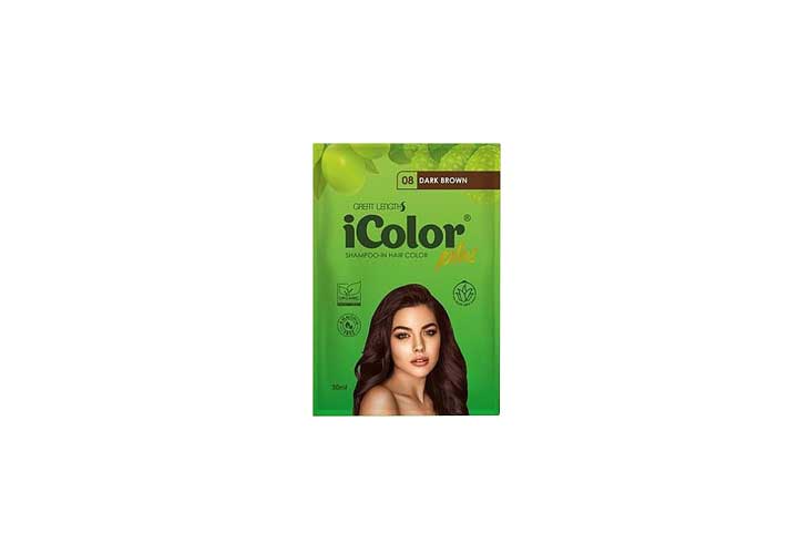 Icolor Plus Shampoo In Hair Color Dark Brown