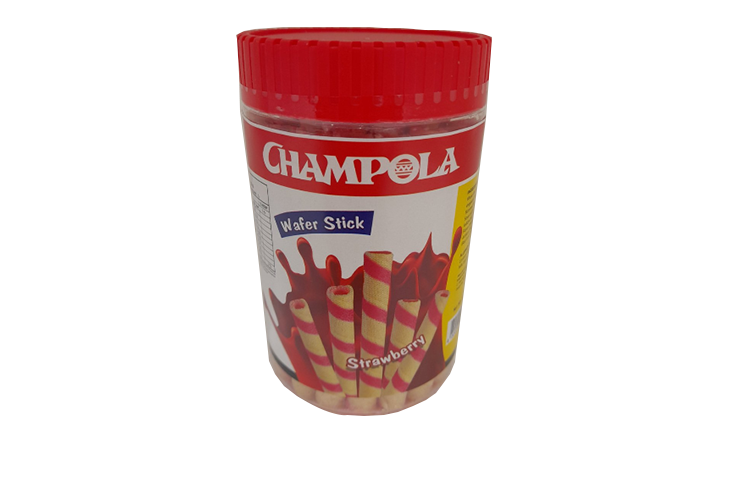 Champola Strawberry WaferStick 140g x 20